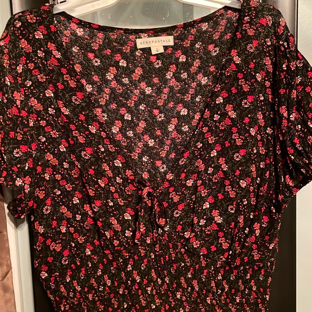Floral crop top